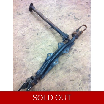 1981-84 Honda XR100 Pegs with Bracket and Kickstand